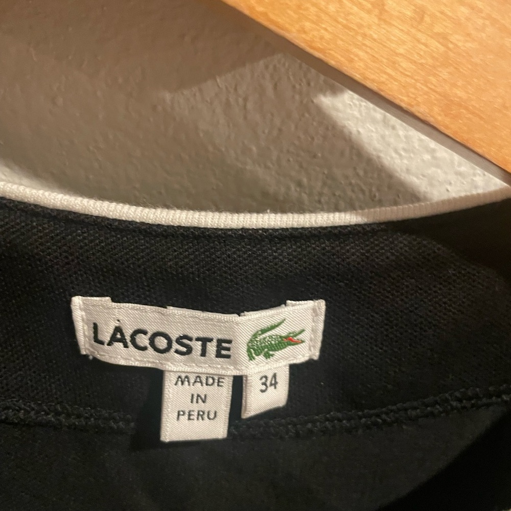 Lacoste Black Sleeveless Dress Size 34‎ - Picture 4 of 6